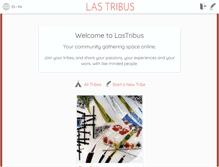 Tablet Screenshot of lastribus.com